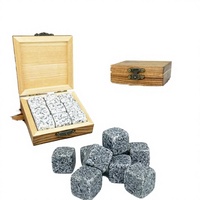 Ensemble de glaçons naturels réutilisables pour whisky, vente en gros, accessoires de bar, coffret cadeau, écologique