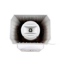 Haut-parleur à pavillon de haute qualité 50W bidirectionnel HiFi 200Hz-6KHz avec boîtier ABS pour extérieur, transformateur 100V, système de sonorisation PA pour diffusion vocale et musicale