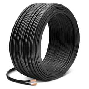 12 Gauge 2 Conductor Cable Direct Burial Waterproof Outdoor Lighting 250 Feet Low Voltage Landscape Lighting Wire