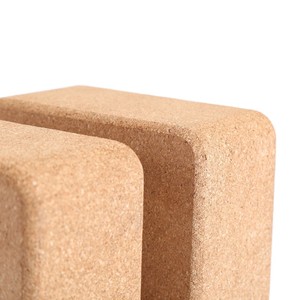 Bloques de <span class=keywords><strong>Yoga</strong></span> de Corcho Natural Orgánico 100% de Alta Densidad y Madera Gruesa con Logotipo Personalizado - Product Image 2