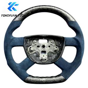 Volant de voiture personnalisé en Alcantara et fibre de carbone forgée pour <span class=keywords><strong>Ford</strong></span> Mondeo Mk5 Mk2 Mk4 Mk3 <span class=keywords><strong>S</strong></span>-<span class=keywords><strong>MAX</strong></span> Galaxy Taurus Edge <span class=keywords><strong>2008</strong></span> - Product Image 4