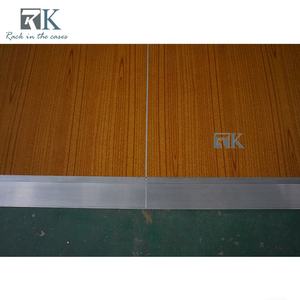 Piste de danse en aluminium argenté Piste de danse mobile durable pour événements - Product Image 6