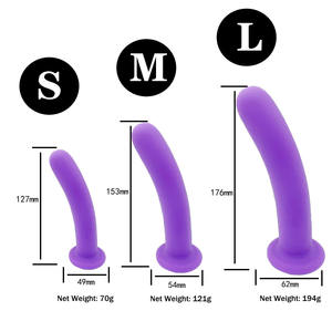 Orissi morbido Silicone anale Plug massaggiatore simulato pene adulto <span class=keywords><strong>Sex</strong></span> Toy con ventosa lesbica usura Dildo stimolare anale - Product Image 4