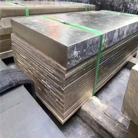 Plaque de cuivre laminée à chaud bon marché d'une tonne minimum de commande CuAl9Ni3Fe2 CuAl9Ni15Fe3 feuille de bronze en aluminium pour le soudage par cintrage