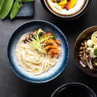 Bol à ramen japonais en céramique Grands bols à nouilles pour soupe Pho Thai Miso Udon Bouillon Wonton Soba ou nourriture asiatique