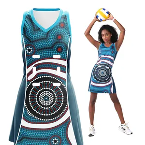High quality personalization custom plus size netball dress