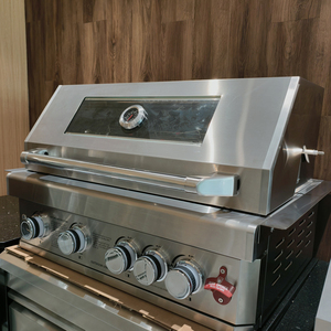 स्टेनलेस स्टील 5 7 बर्नर बिल्ट-इन प्रोपेन गैस बीबीसी ग्रिल - Product Image 2