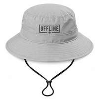 Chapeaux Bob en Coton Personnalisables avec Logo Brodé, Cordon Réglable et Attache Mentonnière pour Surf, Pêche, Randonnée, Plage – Vente en Gros