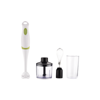 Mixeur Plongeant Électrique Portable Professionnel 4-en-1 Commercial 200W Facile à Nettoyer pour Usage Domestique et Hôtelier