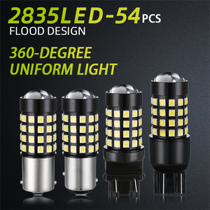 JiaChi Wholesale 11561157ユニバーサルカーターンシグナルテールランプ用LED電球3156T25 3157 T20 7440 7443自動LED2835チップ