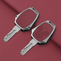 Étui à clés de voiture en alliage de Zinc Style de sac à clés pour Honda Fit JAZZ 2008 2009 2010 2011 2012 2013 coque de clé accessoires Auto