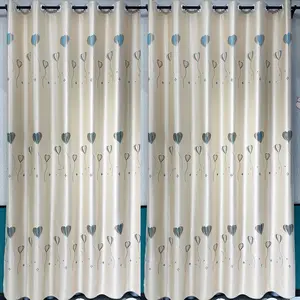 Hotel Curtain Fabric Wholesale Cheap Price Designed Pattern 280CM Sunshade Blackout Fabric For Hotel Curtains