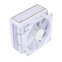 SAMA-enfriador de cpu para videojuegos, enfriadores de aire de cpu con 4 tubos de cobre, blanco, rgb