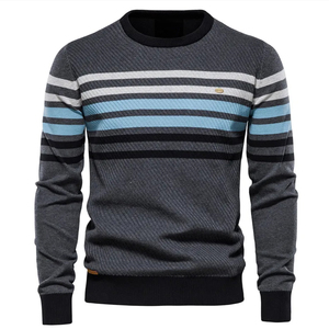 Knitwear Manufacturers Custom Winter <strong>Knitting</strong> Pullover <strong>Sweater</strong> Top Long Sleeve Crew Neck Basic Jumpers Man <strong>Sweaters</strong> - Product Image 3