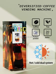 Distributeur automatique de poudre protéinée instantanée, boissons chaudes et froides, mélange automatique, système d'auto-nettoyage pour campus, bureau, salle de sport - Product Image 3