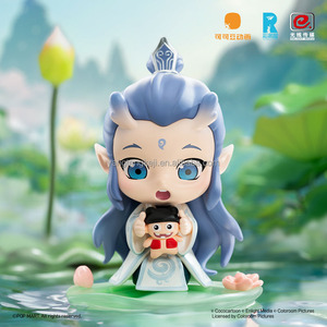 Vente en gros 100% original POPMART NeZha et <span class=keywords><strong>Ao</strong></span> Bing série figurine d'anime vinyle boîte aveugle poupée cadeaux Labubu - Product Image 3