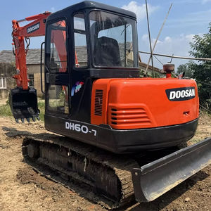 Doosan รถขุดดิน DH60มือสองสภาพดีเครื่องจักรแบบเกาหลีดั้งเดิม DH60ขุดตีนตะขาบ - Product Image 1