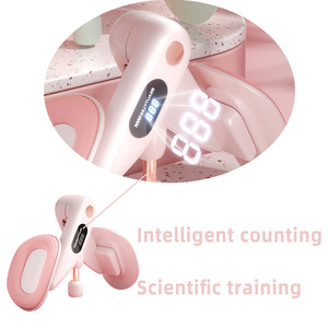 Entraîneur de cuisse antidérapant Entraîneur de plancher pelvien Accessoires de fitness Entraîneur musculaire du plancher pelvien Compte Récupération post-partum Portable - Product Image 3