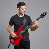 Electric Bass Guitar 4 String PJ Pickup Basswood Body Maple Neck Rosewood Fretboard Polished Finish Beginner Instrument OEM ODM