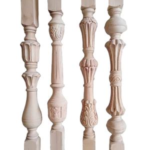 Legno di Quercia rossa In Legno Scala Balaustra e Pilastro Corrimano Scale Battistrada Passi Raiser Caposcala Postale - Product Image 1