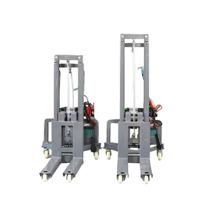 300kg 1600mmミニフォークリフト半電動自動装填スタッカー持ち上げ高さ電動スタッカーステージ装置用 - Product Image 5