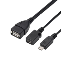 Adapter kabel Kabel 3,5mm Auto Stecker Aux Audio Stecker Buchse zu USB 2.0 Buchse Konverter für Mobiltelefone PVC Jacke 0,2 m Länge