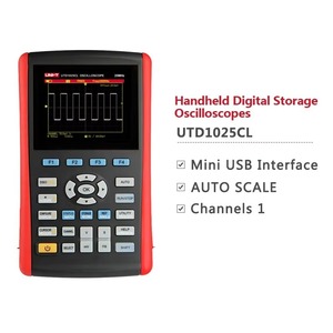 UNI-T UTD1025CL ออสซิลโลสโคปแบบดิจิตอลแบบพกพา หน้าจอ LCD สีขนาด 3.5 นิ้ว ความถี่ 25MHz ออสซิลโลสโคปขนาดเล็กแบบ USB รุ่น UTD1025CL ออสซิลโลสโคปดิจิตอล - Product Image 4
