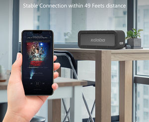 XDOBO Wake Speaker Portabel 1983, IPX7 Subwoofer Tahan Air Bas Super Nirkabel Stereo Audio Speaker - Product Image 6
