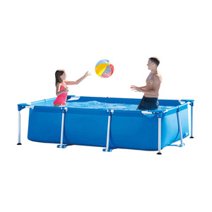 Piscina rectangular portátil sobre suelo YC-A1 para uso familiar, infantil, en exteriores e interiores. - Product Image 5
