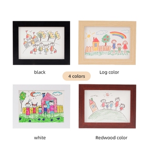 <span class=keywords><strong>2025</strong></span> đứa trẻ của tác phẩm nghệ thuật hiển thị lưu trữ khung cho bản vẽ xoay khung hình có thể được treo theo chiều ngang và theo chiều dọc - Product Image 4