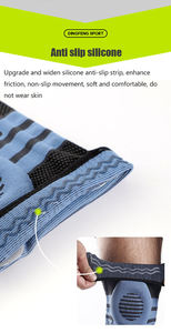 Nouveautés : Protections de genou et de coude de haute qualité pour le volleyball, avec genouillères de compression et stabilisateurs à coussinets de gel rotuliens - Product Image 4