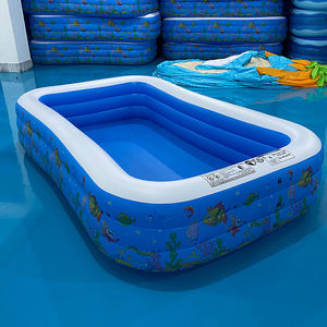Piscine <span class=keywords><strong>gonflable</strong></span> <span class=keywords><strong>rectangulaire</strong></span> de 10 pieds, best-seller, piscine familiale, PVC épaissi, piscine hors sol pour enfants et adultes - Product Image 1