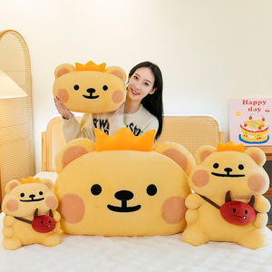 <b>Cute</b> <b>Bear</b> Worm Plush Toy with PP Cotton Filling Children's Pillow Sofa Cushion for Birthday Gift <b>Cute</b> <b>Bear</b> Doll Home Accessories - Product Image 3