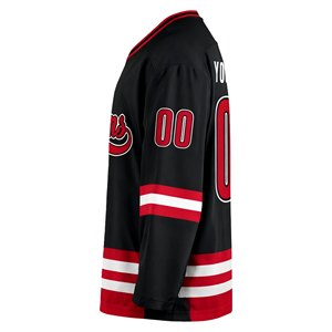 Kustom dijahit Vintage Twill bordir pemuda dua sisi pria tim Inline reversibel kustom sepak bola hoki es tersublimasi - Product Image 4