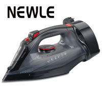 Nouveau Fer à Vapeur de Voyage OEM en Gros avec Cordon Rétractable, Semelle en Céramique, Jet de Vapeur Puissant, Protection Contre la Surchauffe, Prise VDE, Cordon de 1,8 m