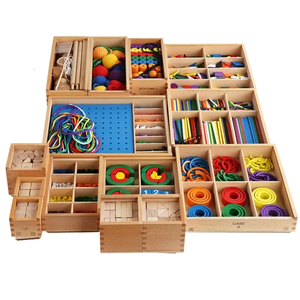 Neue Promotion Kids Wood Interaktives Spielzeug Montessori Wooden Early Educational 15 in 1 Fröbel Puzzle Spielzeug für Kinder - Product Image 2