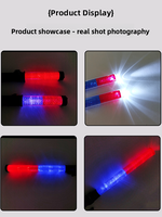 Bâton de signalisation LED multicolore rechargeable, clignotant, pour le contrôle du trafic, les situations d'urgence et le stationnement – Vente en gros