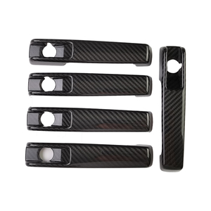 Garnitures de couvercle de poignée de porte en Fiber de carbone pour AMG G63 bropus G500 W463A G550 <span class=keywords><strong>Mercedes</strong></span> W464 extérieur de voiture classe G <span class=keywords><strong>4x4</strong></span> accessoires - Product Image 5