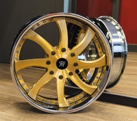 Jantes en alliage d'aluminium forgé Happy Tiger Custom Concave 1/2 pièce 20 22 24 26 pouces pour Cadillac Escalade Jeep Wrangler