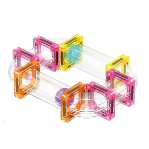 Piastrelle Magnetiche Luminose al Buio, Set di 50 Pezzi da 3,75 cm, <span class=keywords><strong>Blocchi</strong></span> da Costruzione STEM Educativi, Regalo per Bambini - Product Image 3