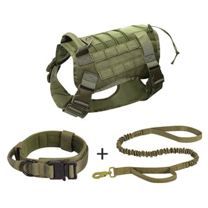Harnais tactique tendance pour chien, idéal pour l'aventure, la randonnée et l'entraînement – Gilet respirant et réglable en <span class=keywords><strong>nylon</strong></span> robuste pour animaux de compagnie - Yilin Pet - Product Image 2