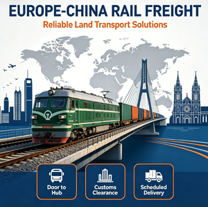 Agente de Envío Ferroviario de China, Servicio de Transporte Ferroviario FBA <span class=keywords><strong>Croacia</strong></span> Ploce, Despacho de Aduanas, Logística Puerta a Puerta - Product Image 1