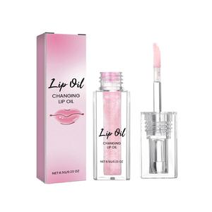 Aceite Labial Temp Tint de Marca Privada 6.5g con Logo Personalizado, Vegano, Voluminizador y Brillante, Libre de Crueldad Animal - Product Image 1