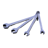 Juego de Herramientas Manuales de 61 Piezas, Llave de Trinquete Métrica, Llave de Trinquete de 1/4 de Pulgada, Varilla de Extensión de Acero al Cromo Vanadio