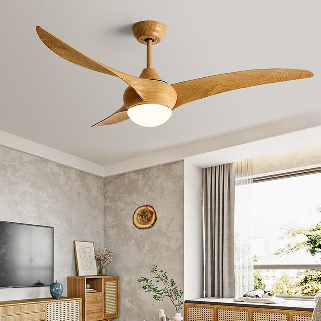 30W 40W Remote Control Ceiling Fan LED Lamp Dimmable 3000-6500K Smart Silent E27 Converter Base Living Room
