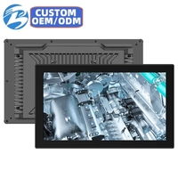 Nuevo Monitor Industrial LED HD de 15.6 Pulgadas con Marco Abierto, Pantalla Multitáctil, Entrada USB de Aluminio, Serie Empresarial, Monitor LCD