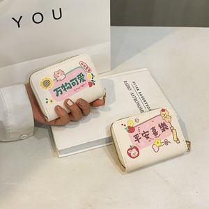 สไตล์ใหม่น่ารักที่ใส่บัตรผู้หญิงนามบัตรช่องใส่การ์ดหลายช่องความจุขนาดใหญ่นักเรียนการ์ตูนซิปกระเป๋าใส่บัตรกระเป๋าสตางค์ - Product Image 2