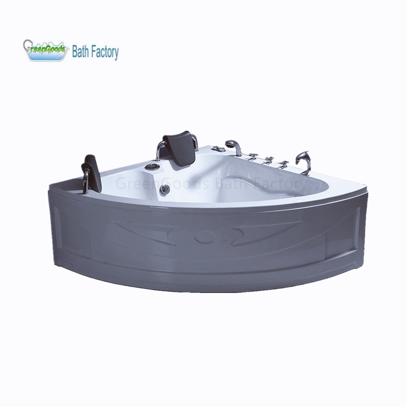 Everso — baignoire de Massage à Jet d'eau chaude, en forme de cœur, pour la salle de bain, avec panneau de commande numérique