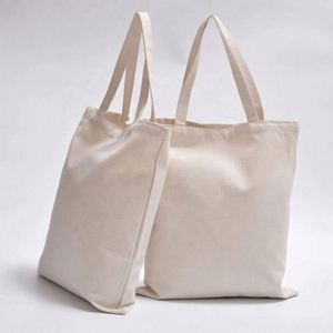 Bolsa de Tela de Algodón Ecológica de Alta Calidad con Diseño Personalizado, Bolsa Reutilizable para Compras, Viajes y Supermercado con Excelente Logotipo para Regalos - Product Image 3