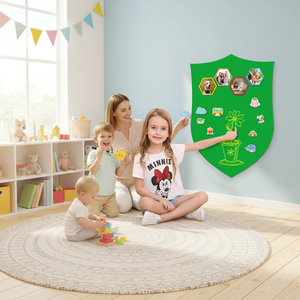 Adesivi Murali Magnetici Multifunzionali a Bassa Adesività per Camerette dei Bambini, Lavagna Magnetica per Scrittura - Product Image 4